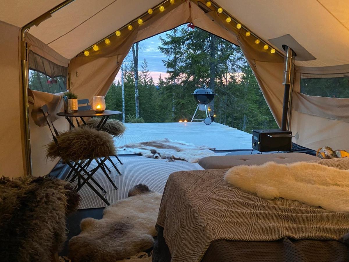 Glamping Tent With Amazing View In The Forest トーシュビュー エクステリア 写真